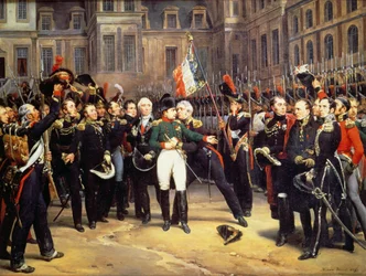 Les Adieux de Fontainebleau, 20th April 1814