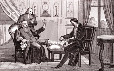 Gout and the Spider, Fable by La Fontaine