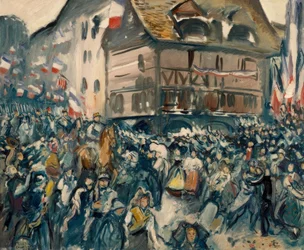 Entry of the French into Strasbourg, November 27, 1918