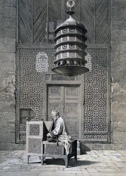 Mosque of the Sepulchre of Sultan Barqouq, Cairo, Egypt: The Door to the Tomb