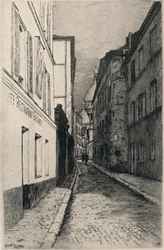 Rue St Rustique, Montmartre