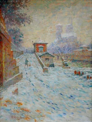 Notre-Dame de Paris (Notre-Dame in the Snow)