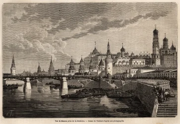General view of Moscow