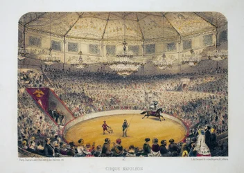 Cirque Napoleon (current Winter Circus, Rue Amelot, Paris)