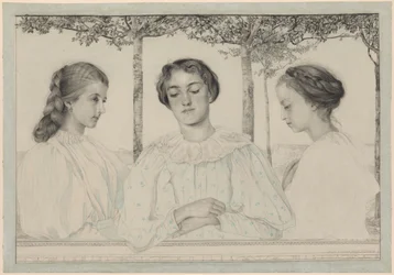 A Triple Portrait of Hermine, Emilia, and Helena