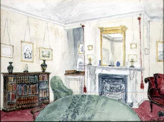 Parlour at Windermar, c.1845