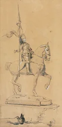 Joan of Arc on Horseback, c. 1889-1899