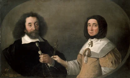 John Tradescant the Younger and Hester, his second Wife