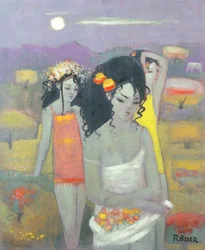 Gathering Flowers