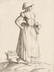Costume Plate: Galla Serva