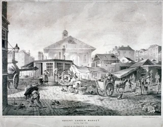 Covent Garden Market, Westminster, London, 1815