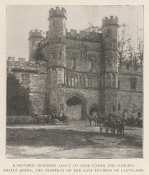 A Historic Building about to come under the Hammer, Battle Abbey, the Property of the late Duchess of Cleveland