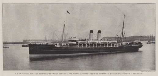 A New Vessel for the Harwich-Antwerp Service, the Great Eastern Railway Company