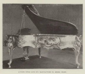 A Piano (Style Louis XV) Manufactured by Messers Erard