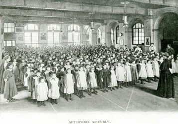 Afternoon Assembly, c.1900