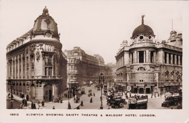 Aldwych, London, Gaiety Theatre, Waldorf Hotel