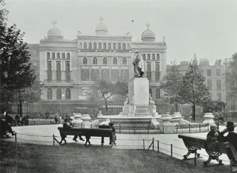 Alhambra, Leicester Square, Westminster: east side, 1895