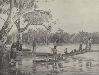 Australian Natives Fishing