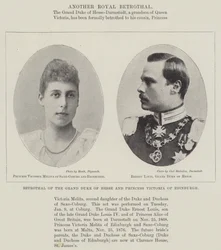 Betrothal of the Grand Duke of Hesse and Princess Victoria of Edinburgh