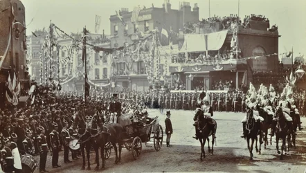 Blackwall Tunnel: Pageantry as the Prince of Wales, Later King Edward VII, and Princess Alexandra Attend the Ceremonial Opening of the Tunnel, 1897