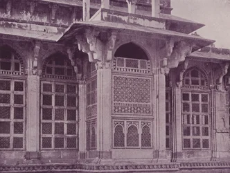 Carved Fretwork Window, Gwalior
