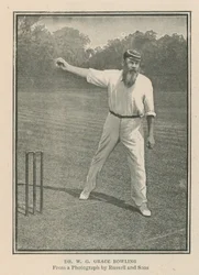 Cricketer Dr. W. G. Grace