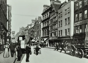 Crosby Hall, Bishopsgate: east side, London, 1890