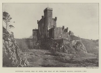 Dunvegan Castle, Isle of Skye, the Seat of Mr. Norman Magnus Macleod, CMG