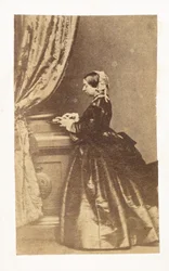 Full-length portrait of Queen Victoria