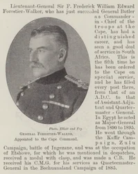 General Forestier-Walker, Appointed to the Cape Command