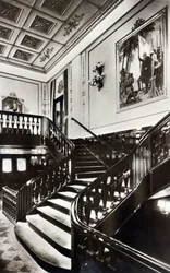 Grand Staircase onboard the HMS Homeric