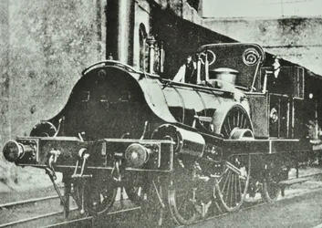 Great Eastern Railway (London & Blackwall Section) Single-Driver Tank Locomotive, 1860