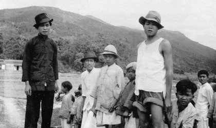 Group of men in Hong Kong