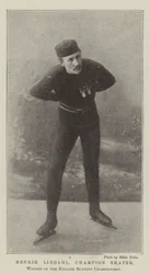 Henrik Lindahl, Champion Skater, Winner of the English Skating Championship