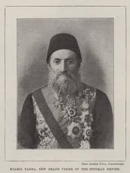 Kiamil Pasha, New Grand Vizier of the Ottoman Empire