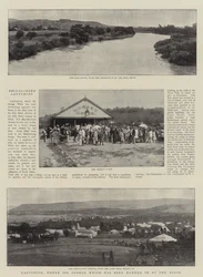 Ladysmith, where Sir George White has been hemmed in by the Boers