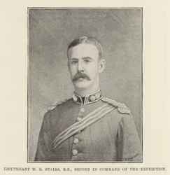 Lieutenant W G Stairs, Second in Command of the Expedition