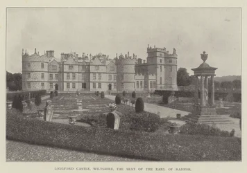 Longford Castle, Wiltshire, the Seat of the Earl of Radnor