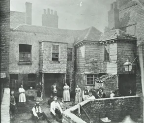 Market Court, London, 1868
