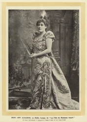 Miss Amy Augarde as Mdlle Lange in La Fille de Madame Angot