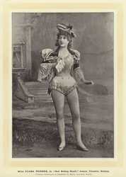 Miss Clara Webber in Red Riding Hood, Gaiety Theatre, Dublin
