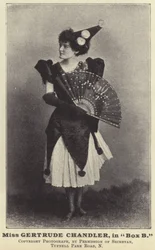 Miss Gertrude Chandler in Box B