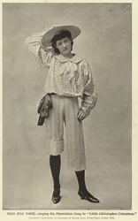 Miss May Yohe, singing the Plantation Song in Little Christopher Columbus