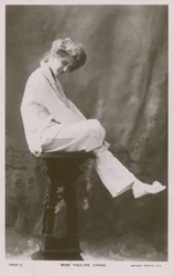 Miss Pauline Chase, in pyjama suit