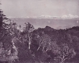 Mount Everest, from Sandakphoo, Darjeeling