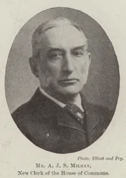 Mr A J S Milman, New Clerk of the House of Commons