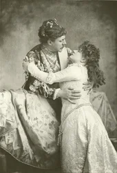 Mr. Clyffe and Miss Lingard as Romeo and Juliet (gravure)