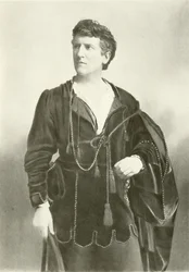 Mr. Wilson Barrett as Hamlet (gravure)