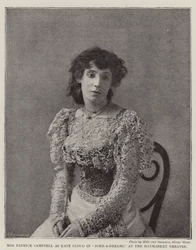 Mrs Patrick Campbell as Kate Cloud in John-a-Dreams at the Haymarket Theatre