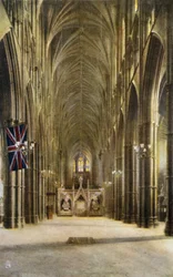 Nave and Tomb of the Unknown Warrior, Westminster Abbey, London